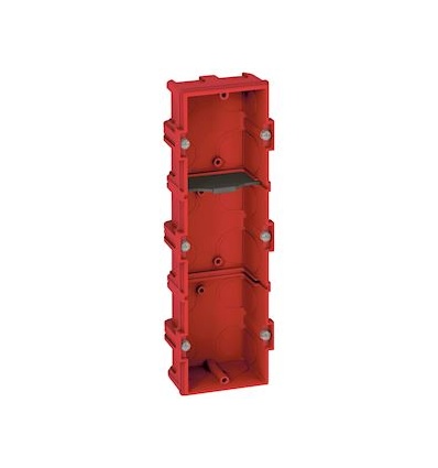 Boîte multiposte Batibox maçonnerie 3 postes ou 6 à 8 modules profondeur 40mm