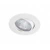 Spot Encastré LED intégrée 55W 3000K 450lm blanc 80mm