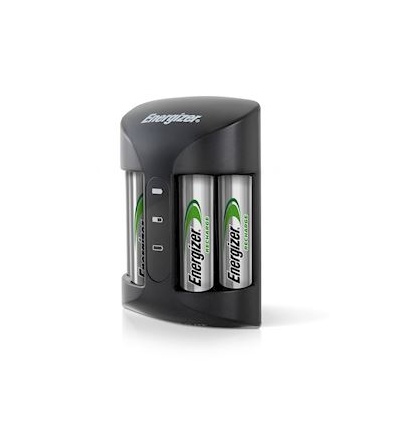 Chargeur Pro 2000 mAh recharge 4 piles AA ou AAA avec indicateur de chargement