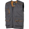 Gilet multipoches Panostyle marronvert taille S