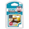 Ruban D1 Durable pour DYMO Label Manager haute résistance décolorationdécollement cassette 12mmx3m noir sur blanc