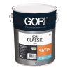 Peinture acrylique murs et plafonds Gori Classic satin pastel blanc torgon bidon de 3l