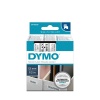 Ruban D1 pour étiqueteuses DYMO LabelManager 160 et 420P cassette largeur 12mm longueur 7m ruban rouge texte noir