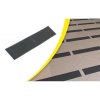 Plaque antidérapante toute surfaces pour extérieure à coller 750 x 90 mm épaisseur 3 mm noir