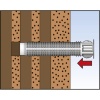 Tamis métallique dinjection FIS H perçage 12 mm pour tiges Ø 6 à 8 mm boîte de 10 longueurs de 100cm