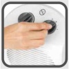 Radiateur thermoventilateur de salle de bain BXSH 2000 E