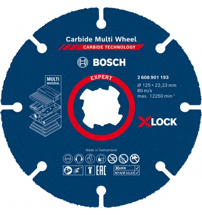 Disque à tronçonner Expert Carbide Multi Wheel Bosch Expert