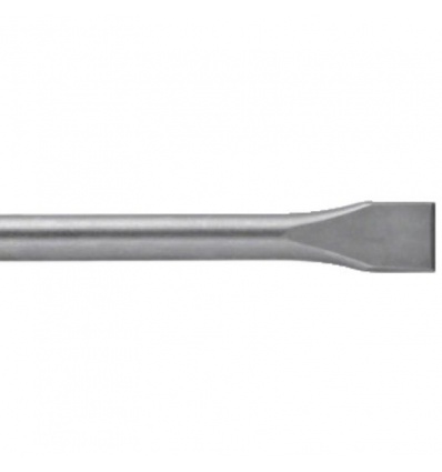Burin plat pour burineur 1205 emmanchement cylindrique 10 mm largeur 20 mm longueur 180 mm