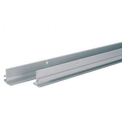 Supports aluminium longueur 224 mm pour joints détanchéité caoutchouc de portes vaetvient carton de 10 paires