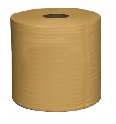 Bobine ouate chamois lisse 100 fibres recyclées 1000 formats 2 plis de 26x30 cm