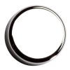Cache décoratif pour charnières porte en verre Intermat 9904 forme ronde finition noir