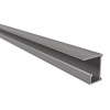 Profil de dossiers suspendus en aluminium brut montage à clipper 4m