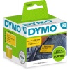 Étiquettes DYMO LW petit format pour badges nominatifs 41x89mm noir sur fond blanc rouleau 300 étiquettes