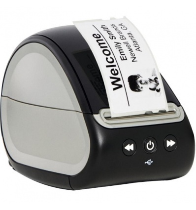 Imprimante détiquettes DYMO LabelWriter 550 pour PC et MAC à technologie dimpression thermique sans encre ni toner