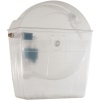 Réservoir WC blanc attenant Waterflush à déclencheur coulissant et sans mécanisme de chasse