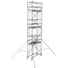 Échafaudage roulant aluminium Cross 2 180 1 plancher hauteur de travail maxi 485 m