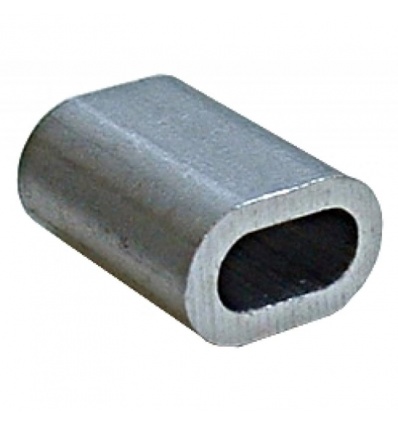 Manchon aluminium pour câble galva Ø 15mm sachet de 10 pièces
