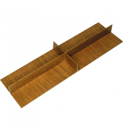 Croisillon bois pour plateau multifonction Fineline 137 x 472 x 375 mm finition chêne clair