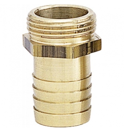Raccord laiton mâle diamètre 1217 mm pour tuyau diamètre intérieur 12 mm