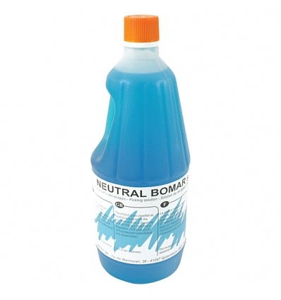 Neutral Bomar bleu lot 4 x 15 L de drill bomar bleu de solution nettoyante sans acide pour les soudures inox