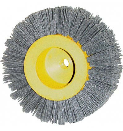 Brosse abrasif circulaire nylon Ø 140 mm grain 60, Grain 60
