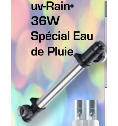 Stérilisateur UVC spécial désinfection de l'EAU DE PLUIE composé de 1 lampe 36W - Aquahyper