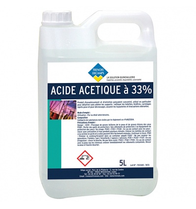 Acide acétique modèle TD33A5