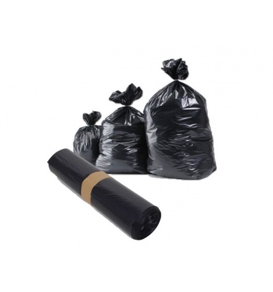 Sacs poubelles noirs PEBD Standard