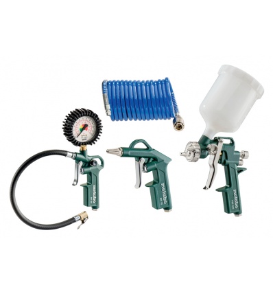 Sets de 4 outils à air comprimé pneumatique Metabo LPZ 4 601585010
