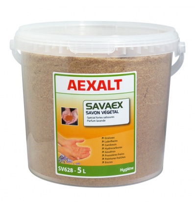 Savon poudre végétale Aexalt Savaex SV628