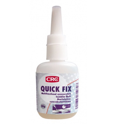 Colle cyanoacrylate multiusages CRC Quick Fix