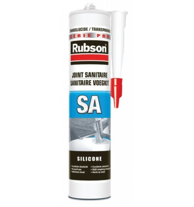 Mastic silicone sanitaire acétique Rubson SA