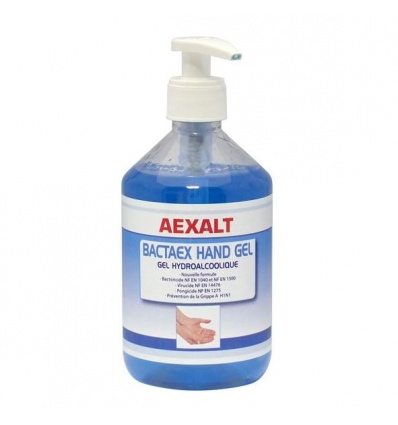 Gel hydroalcoolique Aexalt 500 ml pompe