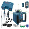 Laser rotatif Bosch GRL 300 HVG accessoires coffret 061599404B