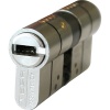 Cylindre de sûreté type T70 à clé réversible brevetée fonction clé de secours 5 clés 40 x 40