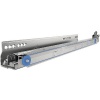 Coulisse Actro 5D pour tiroir bois avec amortissement Silent System charge 40 kg longueur 350 mm 1 paire