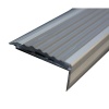 10 nez de marche antidérapants aluminium recouvert PVC gris 1300x70x30