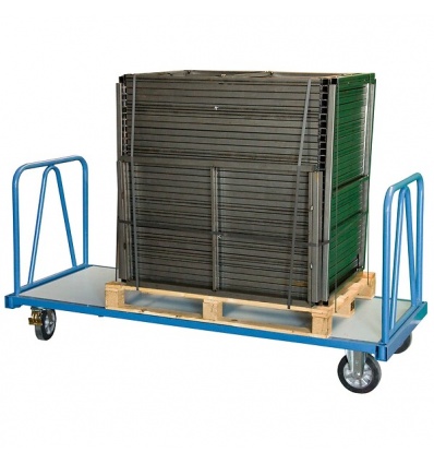 Chariot FIMM 1200 kg 2000 x 800 mm 2 dossiers roues rectangle