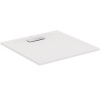 Receveur carré acrylique ultrafin 25 cm Ultra Flat New Blanc Mat 80x80cm