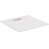 Receveur carré acrylique ultrafin 25 cm Ultra Flat New Blanc Mat 90x90cm