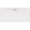 Receveur rectangulaire acrylique ultrafin 25 cm Ultra Flat New Blanc Mat 120x80cm