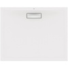 Receveur rectangulaire acrylique ultrafin 25 cm Ultra Flat New Blanc Mat 140x80cm