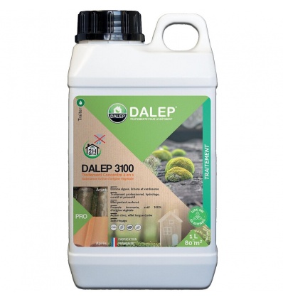 Traitement antidépôts vert concentré DALEP 3100 à base de matières actives 100 biosourcées et dorigine végétale bd 1l
