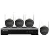 Kit vidéosurveillance Wifi 4 caméras dôme NK42W1H1T
