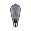 Ampoule LED InnerGlow Helix edison verre fumé E27 Ø64cm ST64 1800K 230V