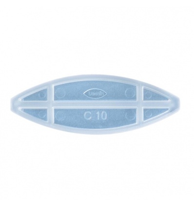 Lamelles transparentes dassemblage C20 pour panneau fin rainure de 4 mm boite de 250