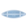 Lamelles transparentes dassemblage C10 pour panneau fin rainure de 4 mm boite de 300