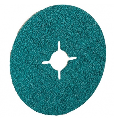 Abrasifs en disques fibre céramique Actirox inox AF890 diamètre 125 mm alésage 22 mm grain 60 boite de 50