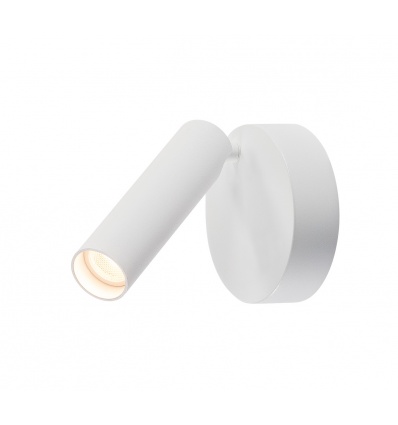 KARPO, 1 spot, LED, applique plafonnier rond, blanc, 7,5W, 3000K
